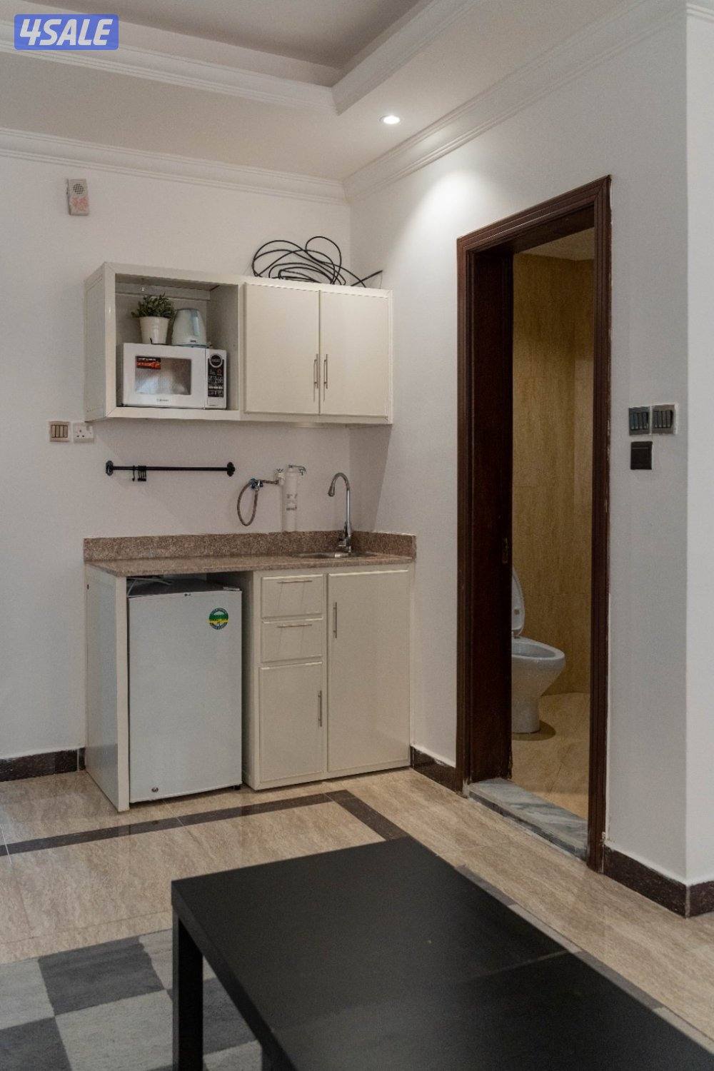 شقق واستوديوهات مفروشة للايجار بالسالميه8