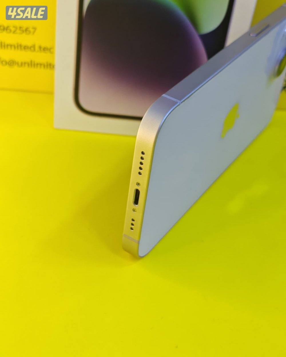 ايفون 14 – 128 جيجا – بنفسجي بطارية 85% مستعمل كالجديد4