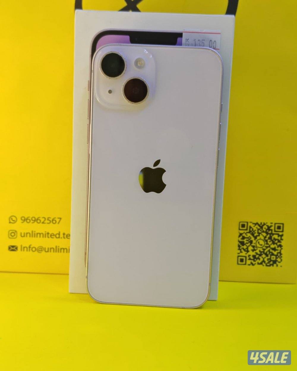 ايفون 14 – 128 جيجا – بنفسجي بطارية 85% مستعمل كالجديد7