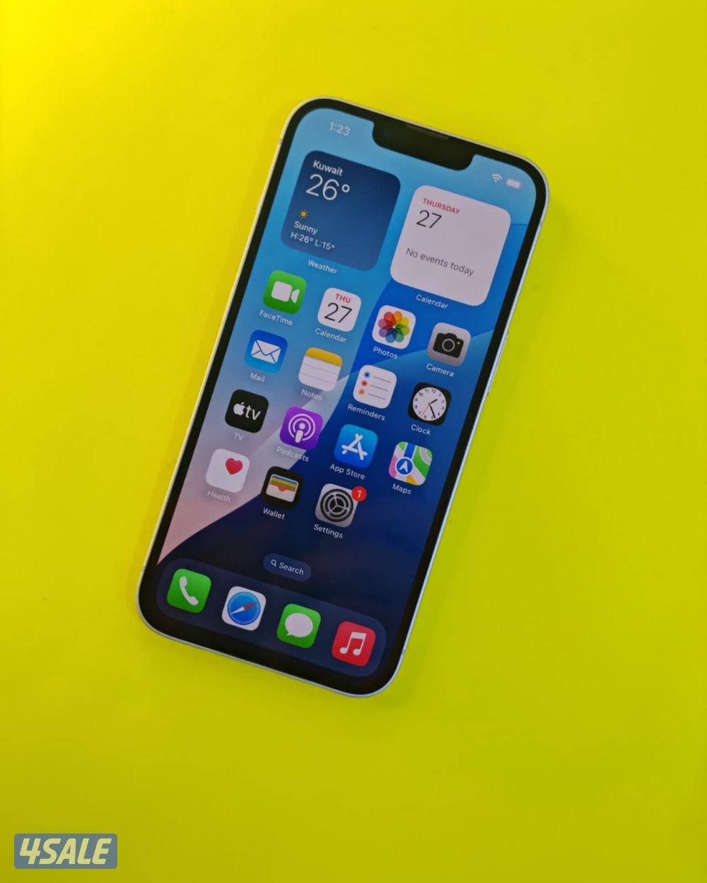 ايفون 14 – 128 جيجا – بنفسجي بطارية 85% مستعمل كالجديد8
