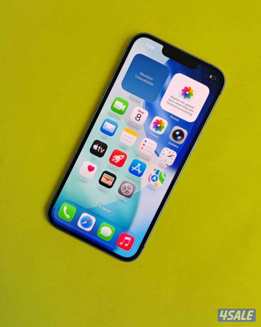 ايفون 14 – 256 جيجا – أزرق بطارية 78% مستعمل كالجديد0