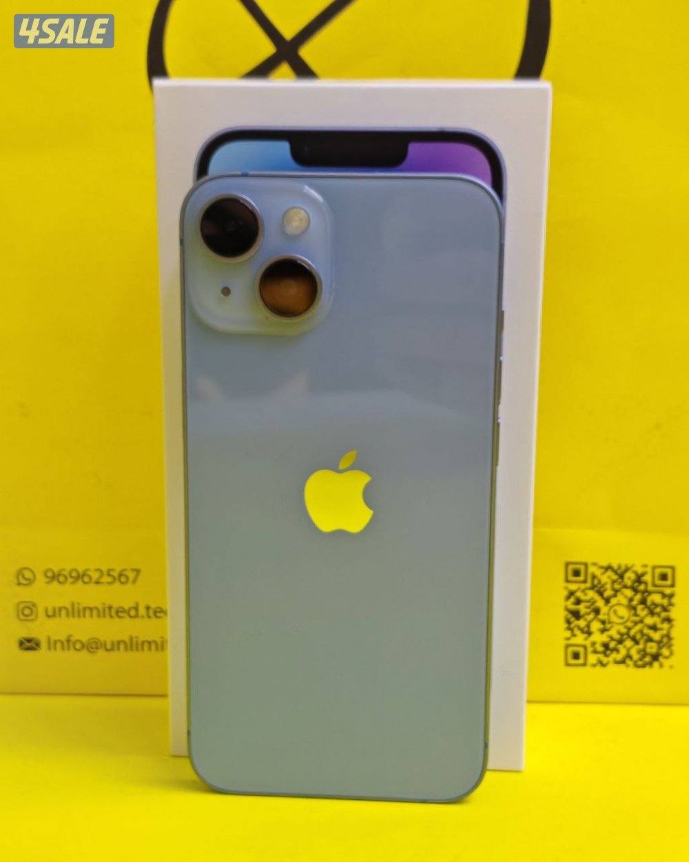 ايفون 14 – 256 جيجا – أزرق بطارية 78% مستعمل كالجديد4