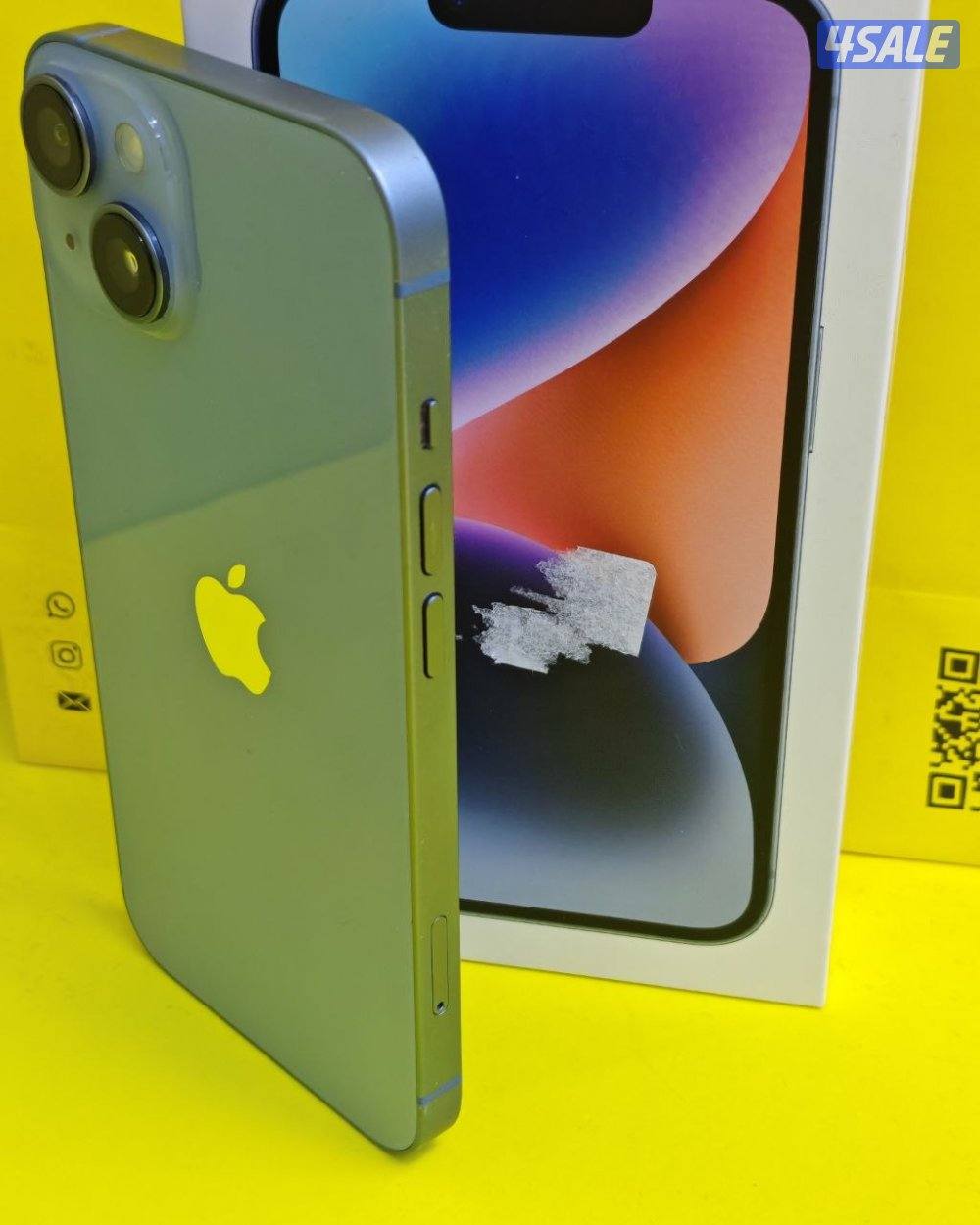 ايفون 14 – 256 جيجا – أزرق بطارية 78% مستعمل كالجديد6