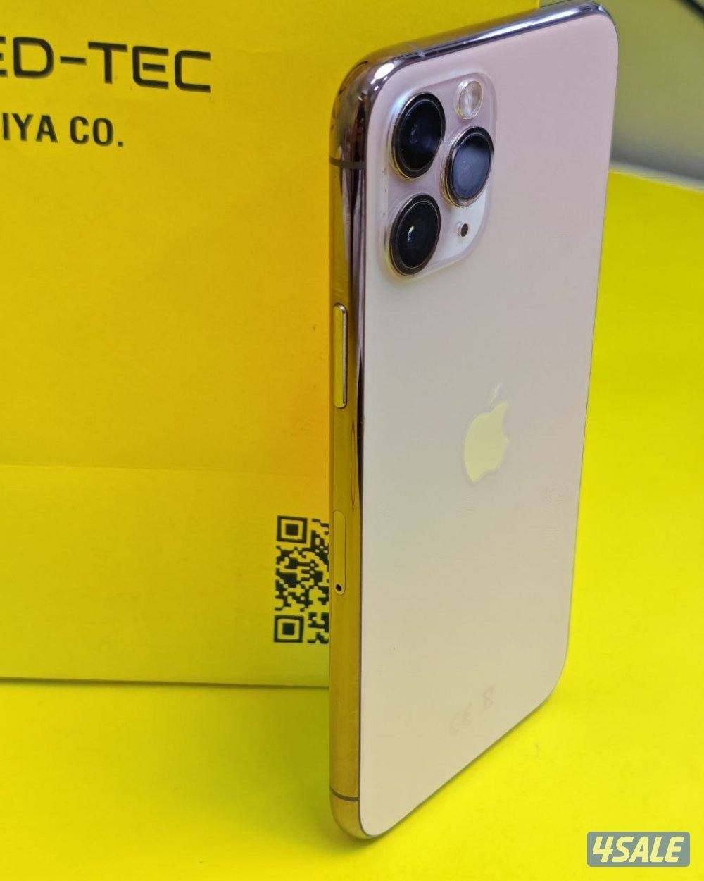 ايفون 11 برو –512GB– ذهبي بطارية 74% مستعمل كالجديد iPhone 11 Pro Gold5