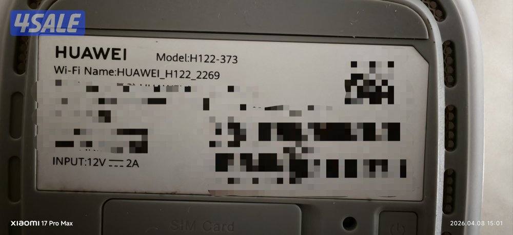 جهاز راوتر Huawei 5Gمفتوح كل الشبكات0