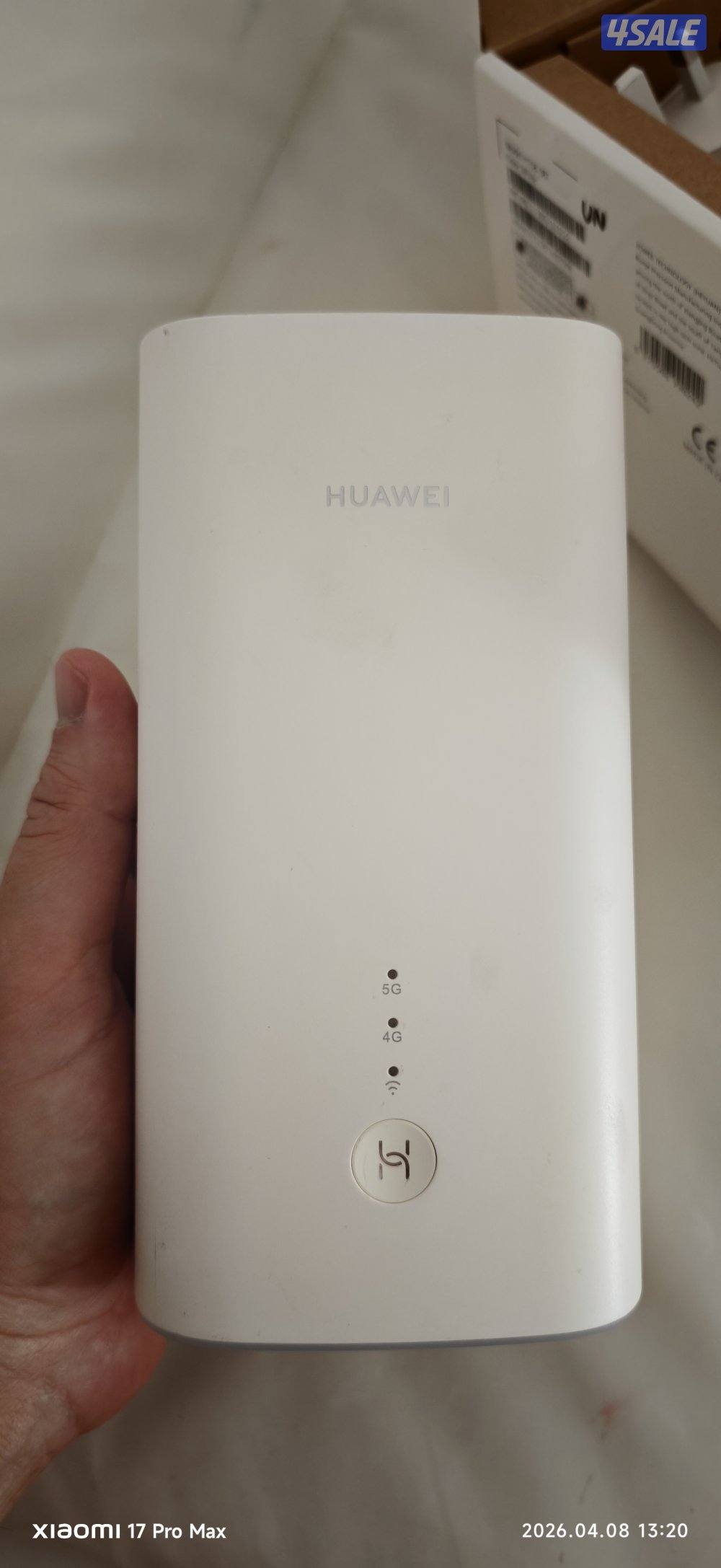 جهاز راوتر Huawei 5Gمفتوح كل الشبكات1