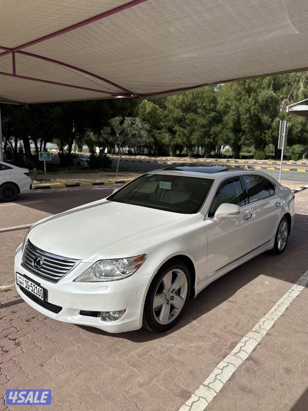 لكزس LS460 لارج 2011 صبغ وكاله2