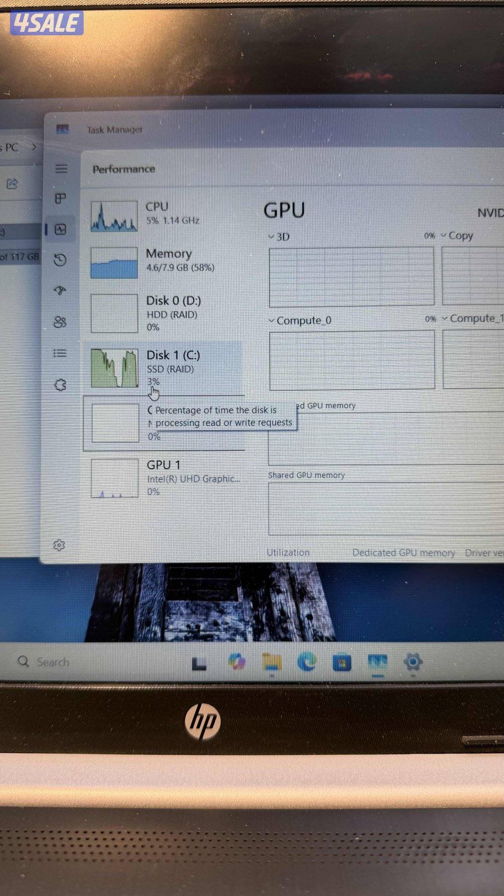 لاب توب Hp نظيف جداً مو مبطل6
