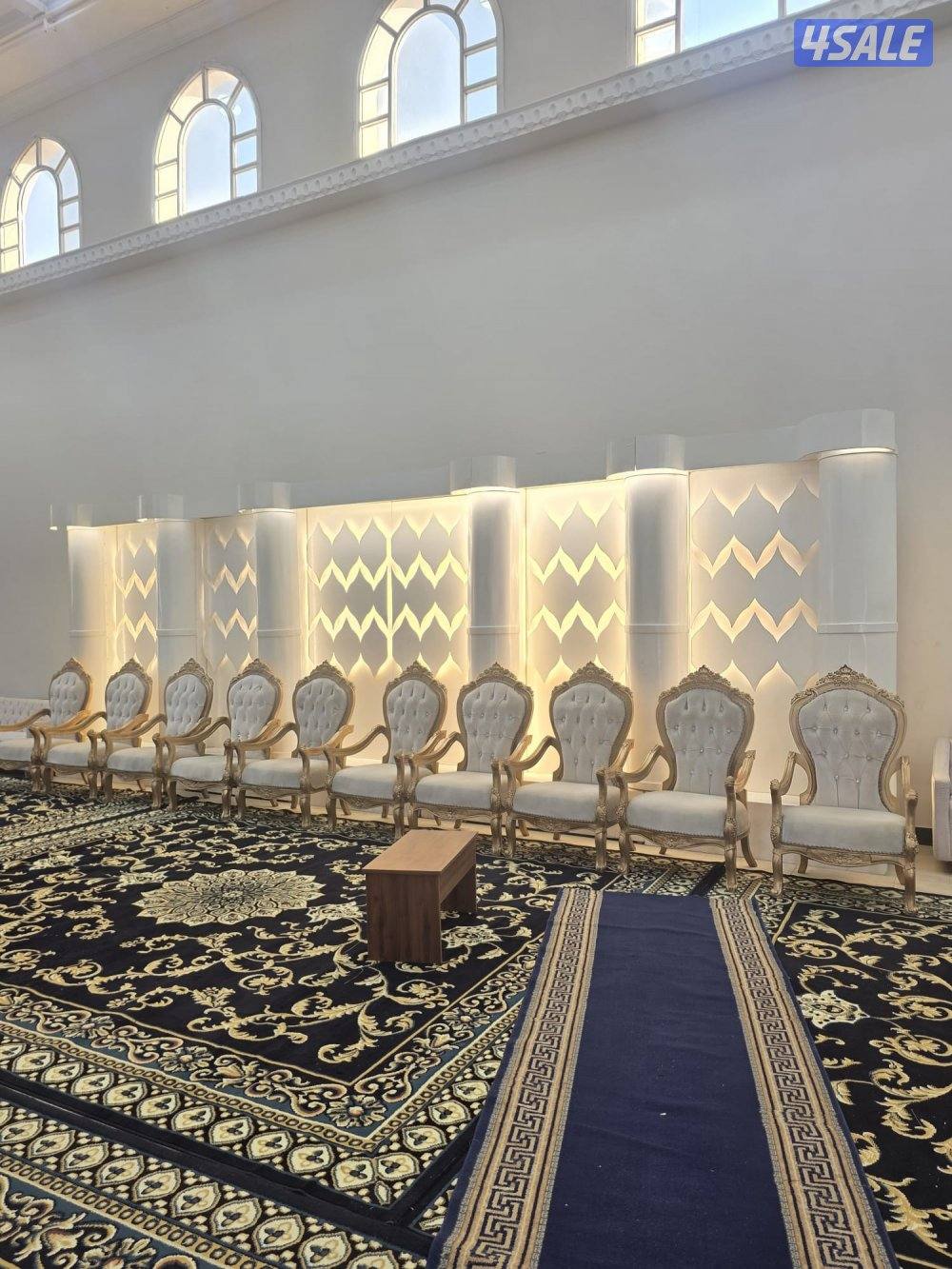 تجهيز عرس تاجير كراسي وقهوجيه تاجير كوش تاجير زينه تاجير زينه و فاليه0