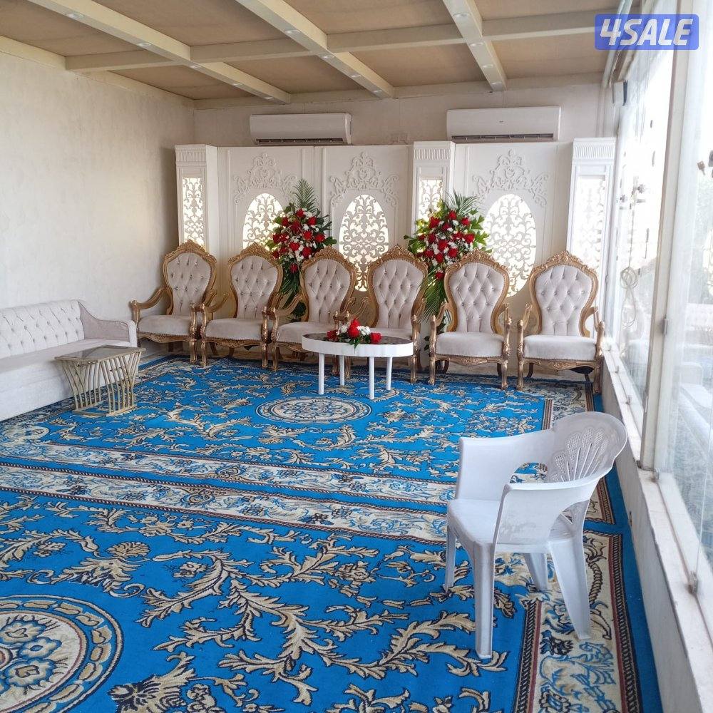 تجهيز عرس تاجير كراسي وقهوجيه تاجير كوش تاجير زينه تاجير زينه و فاليه5