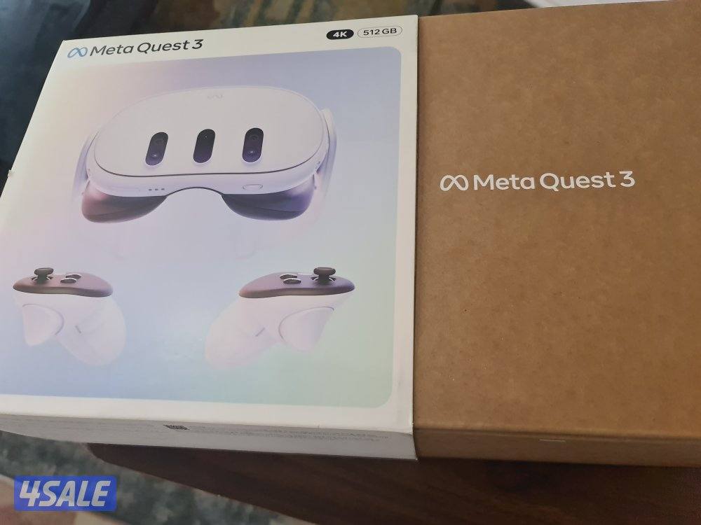 Meta Quest 3 512GB (حالة الوكالة) +Elite Strap اصلية1