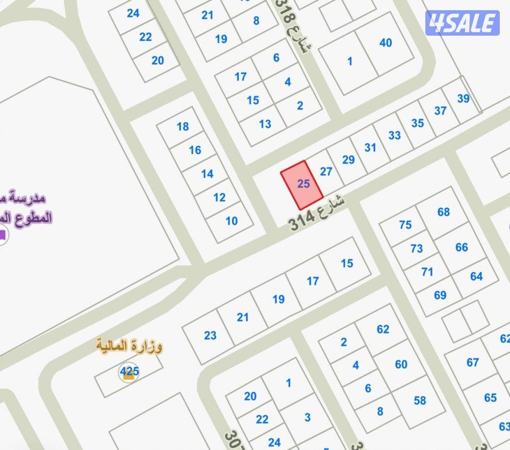 للبيع أرض في الخيران السكني0