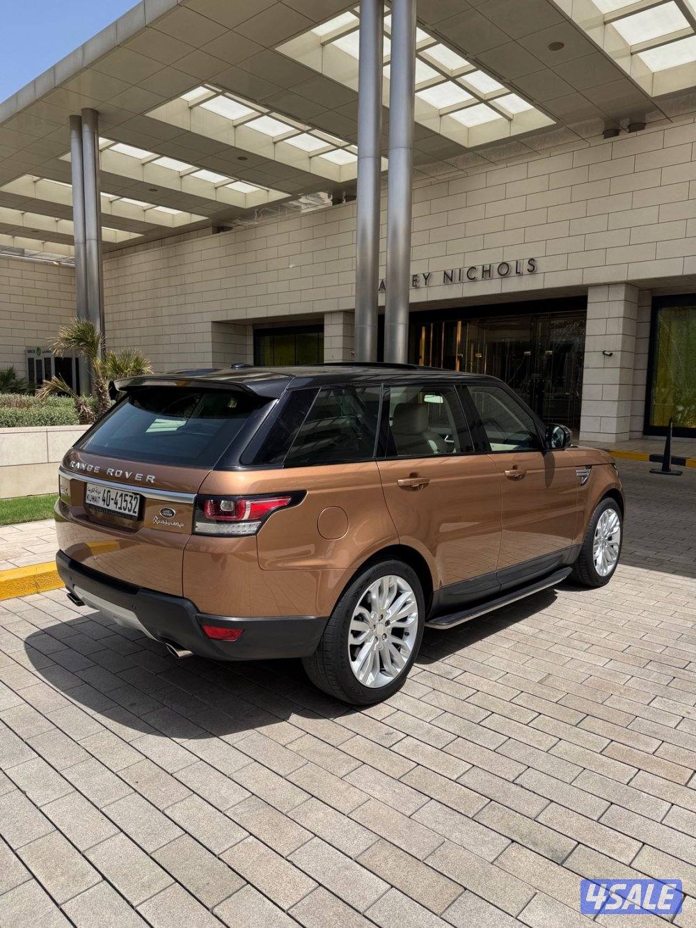رنج روفر سبورت بحالة الوكاله عداد (89) الف كم فقط1