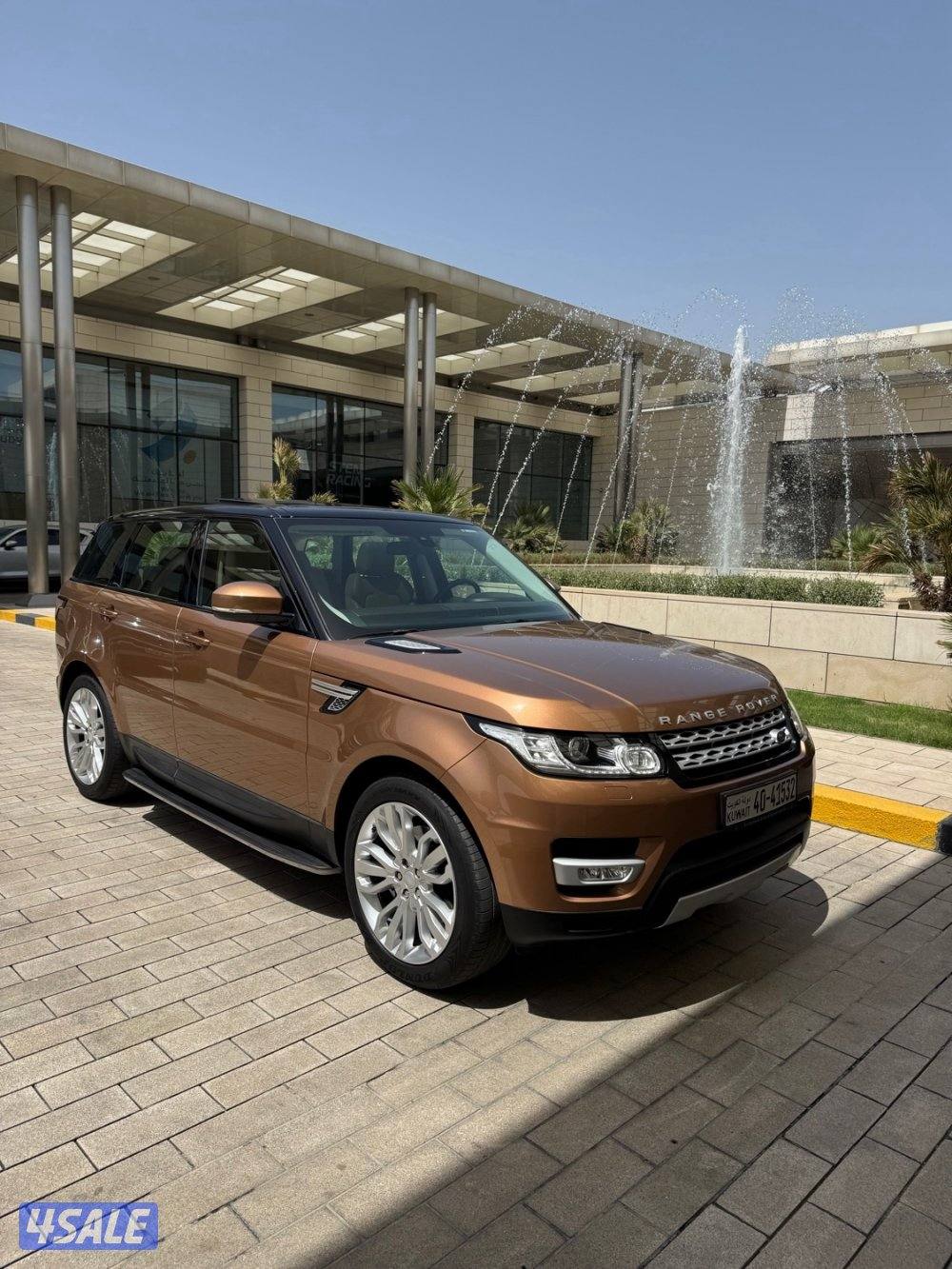 رنج روفر سبورت بحالة الوكاله عداد (89) الف كم فقط2