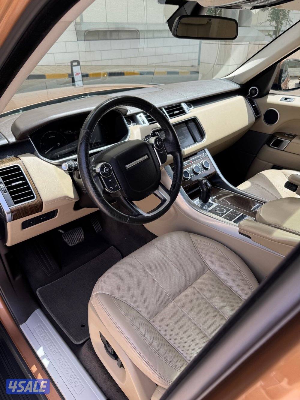 رنج روفر سبورت بحالة الوكاله عداد (89) الف كم فقط8
