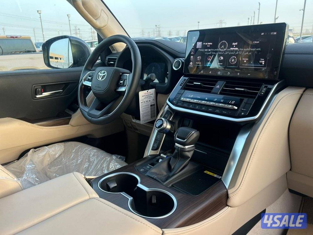 تويوتا لاند كروزر GX.R AEROs-V6 موديل 2026 اصفار  وارد الساير.6