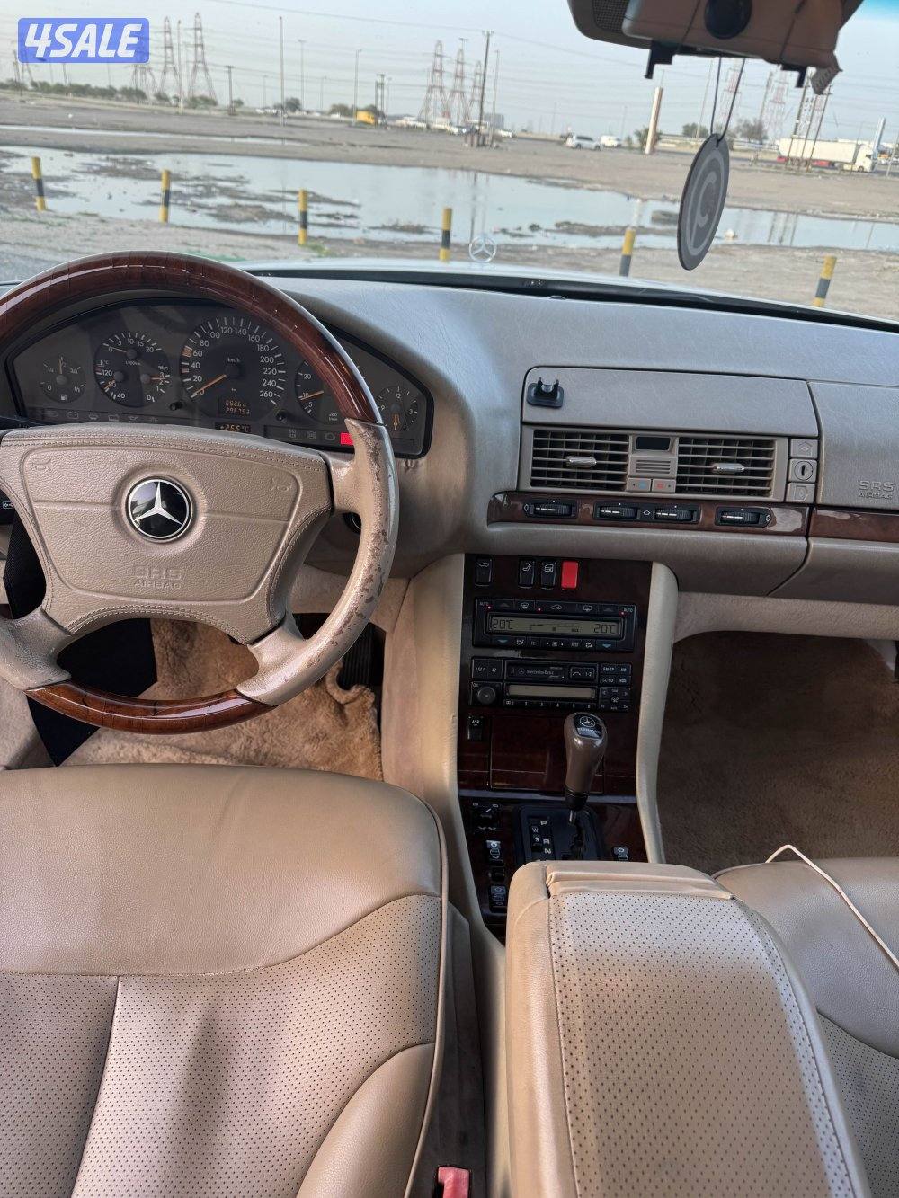 مرسيدس 1998 S   لارج وارد البشر السعر نهئي9