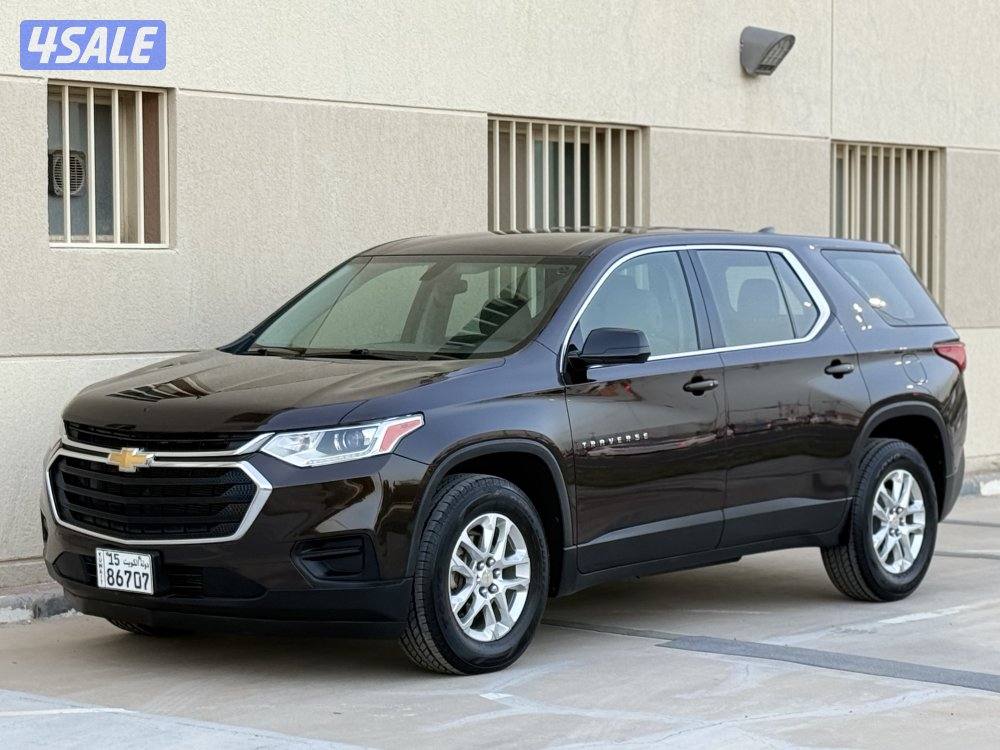 شيفروليه ترافيرس - موديل 2018 - عداد 48 - وارد الغانم - شرط الفحص0