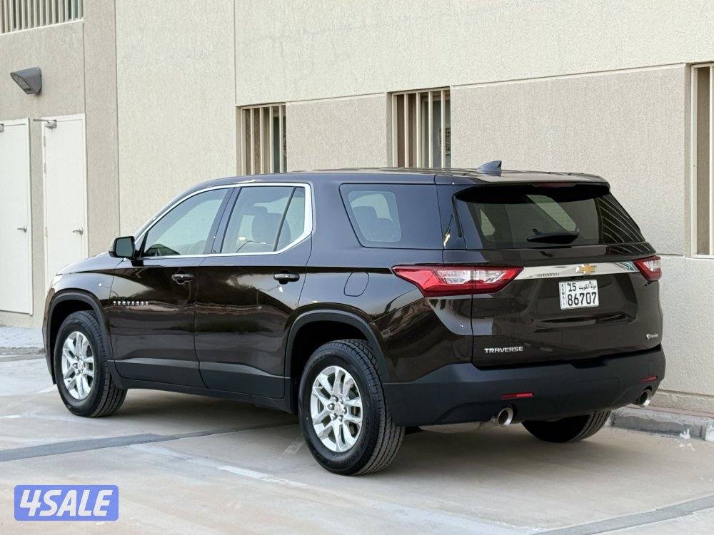 شيفروليه ترافيرس - موديل 2018 - عداد 48 - وارد الغانم - شرط الفحص3