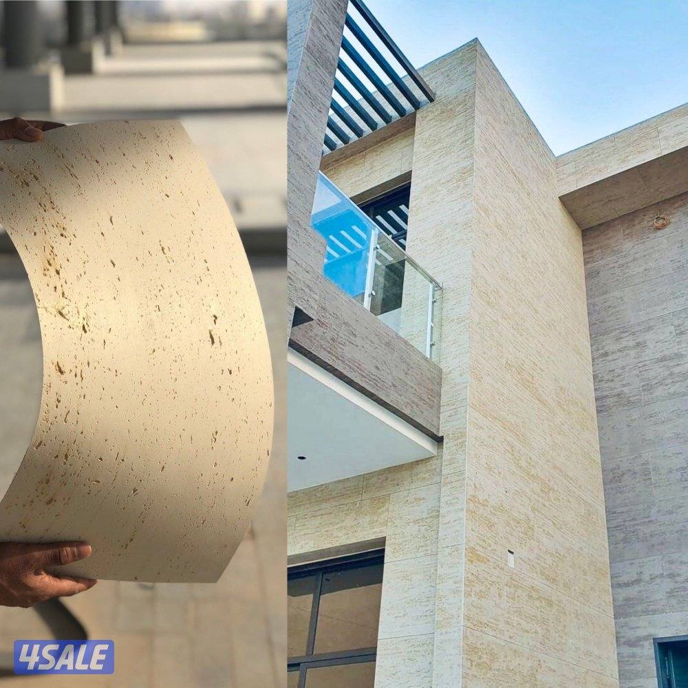 صفائح طينية ترافنتينوا ( يستخدم في تكسية الجدران ) 
فخامة خارجية و داخ0