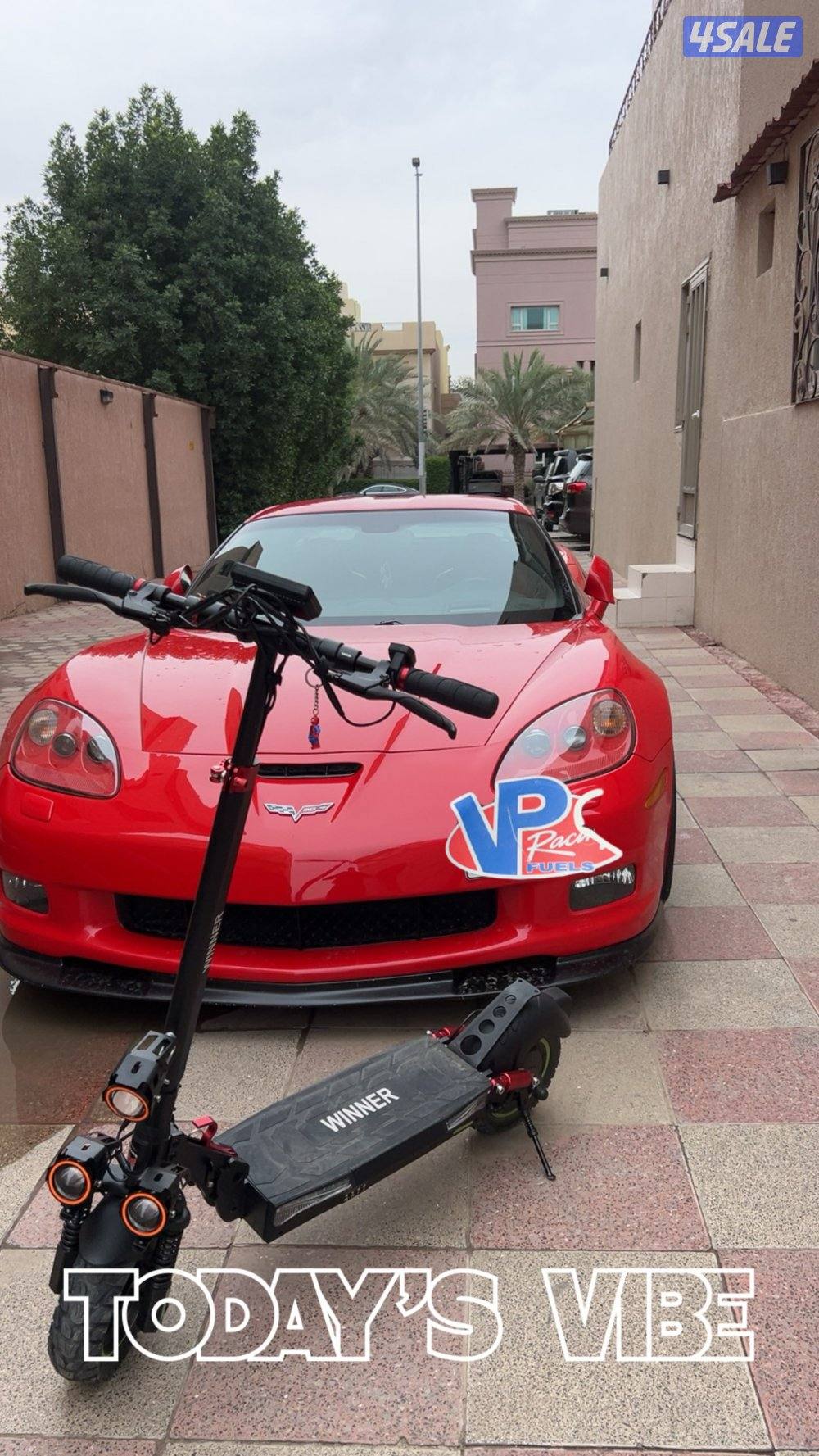 سكوتر نضيف مايبيله شي ويا كل شي استعمال يومين الصامل يدش خاص0