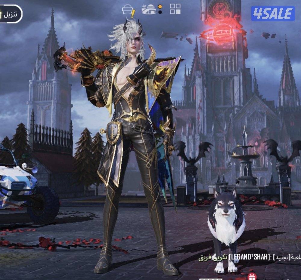 للبيع حساب ببجي لفل 88 مستوي التطور 72 للبيع لعدم الحاجه7