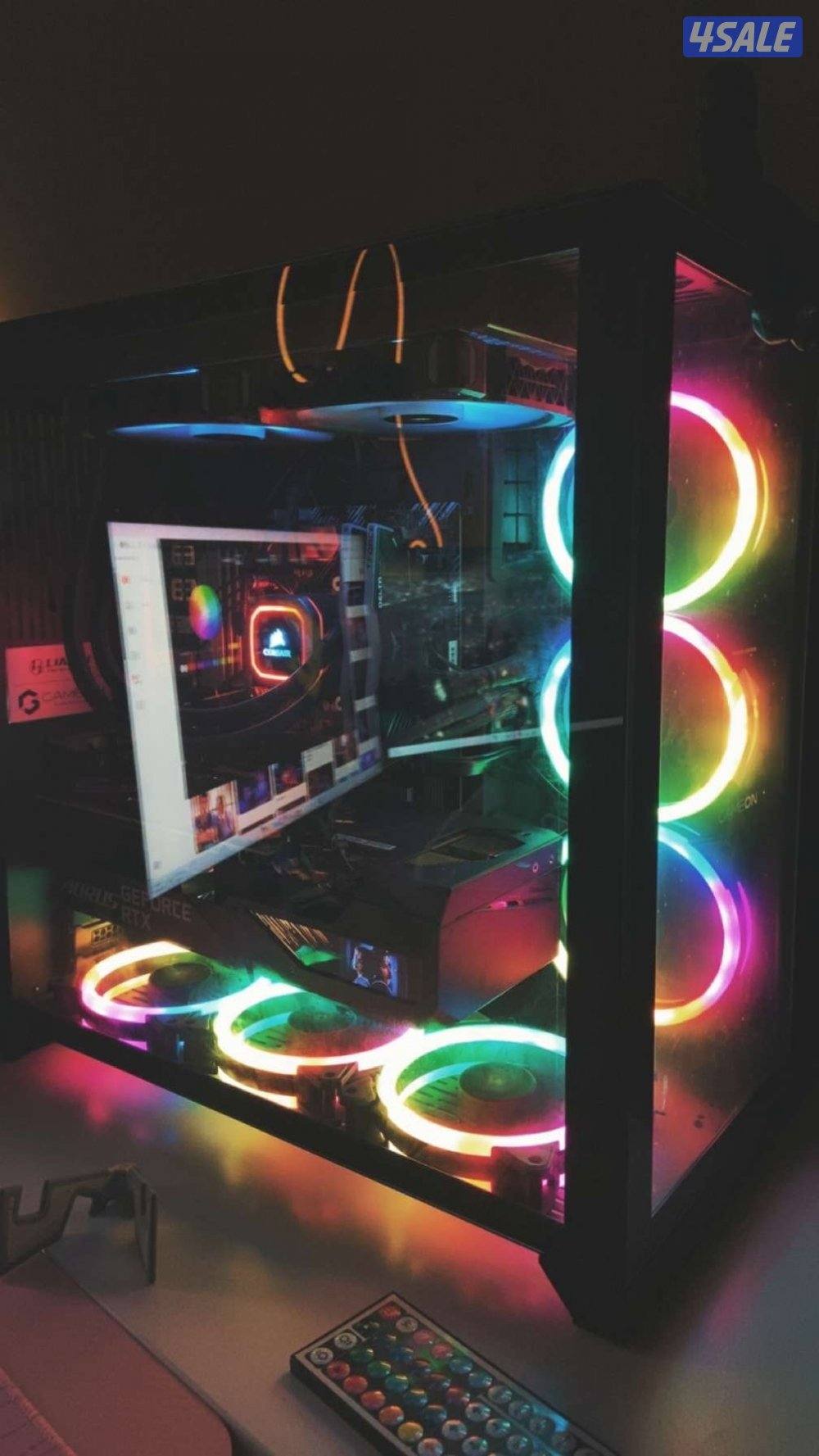 بيسي 3080 aorus i7-107000