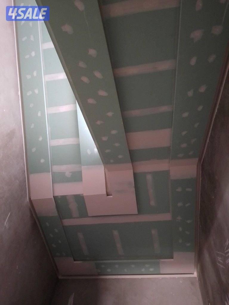 ديكور جبس بورد قواطع بارتيشن جبس بورد اسمنت بورد اصباغ بديل خشب7