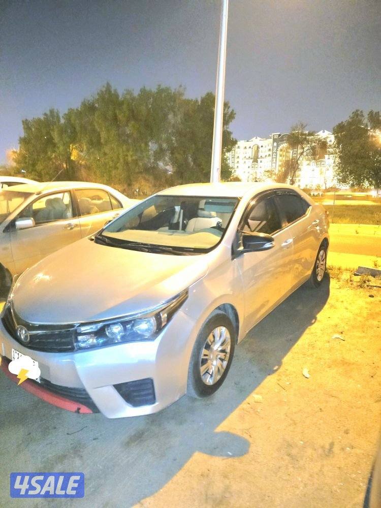 تويوتا كورولا موديل 2016 فئة XLI شرط الفحص قير وماكينة وشاصي4