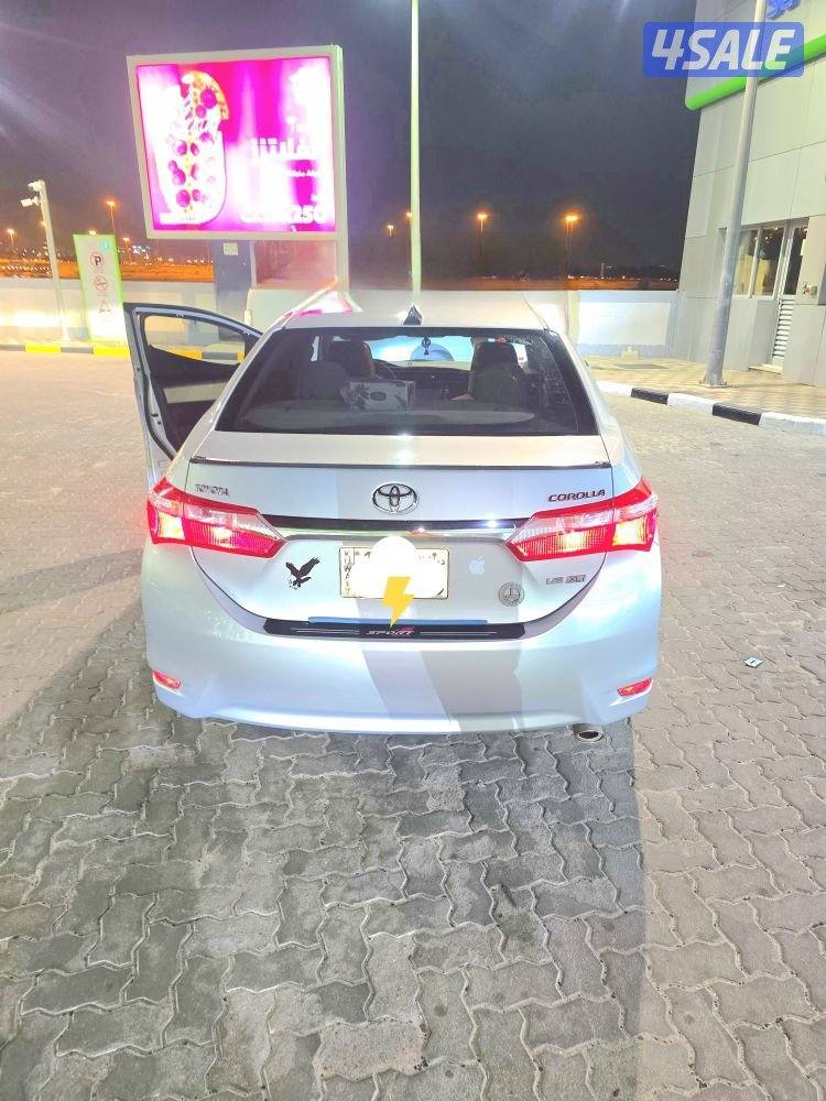 تويوتا كورولا موديل 2016 فئة XLI شرط الفحص قير وماكينة وشاصي6