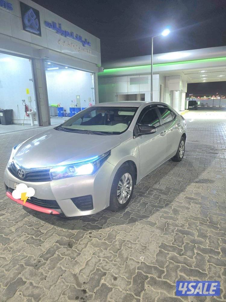 تويوتا كورولا موديل 2016 فئة XLI شرط الفحص قير وماكينة وشاصي7