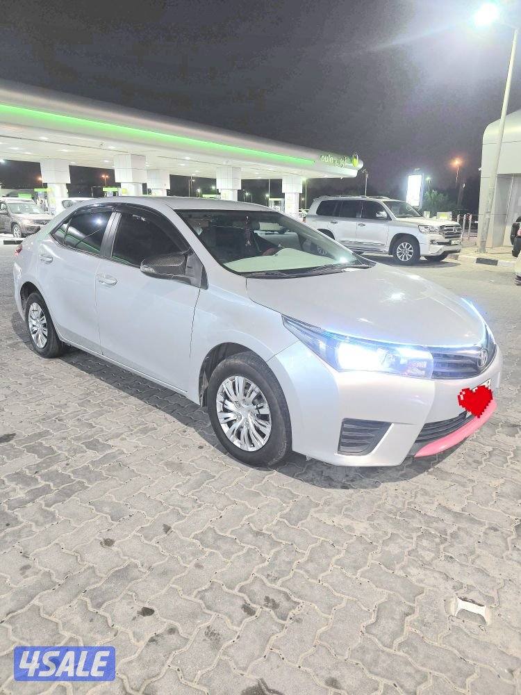 تويوتا كورولا موديل 2016 فئة XLI شرط الفحص قير وماكينة وشاصي9