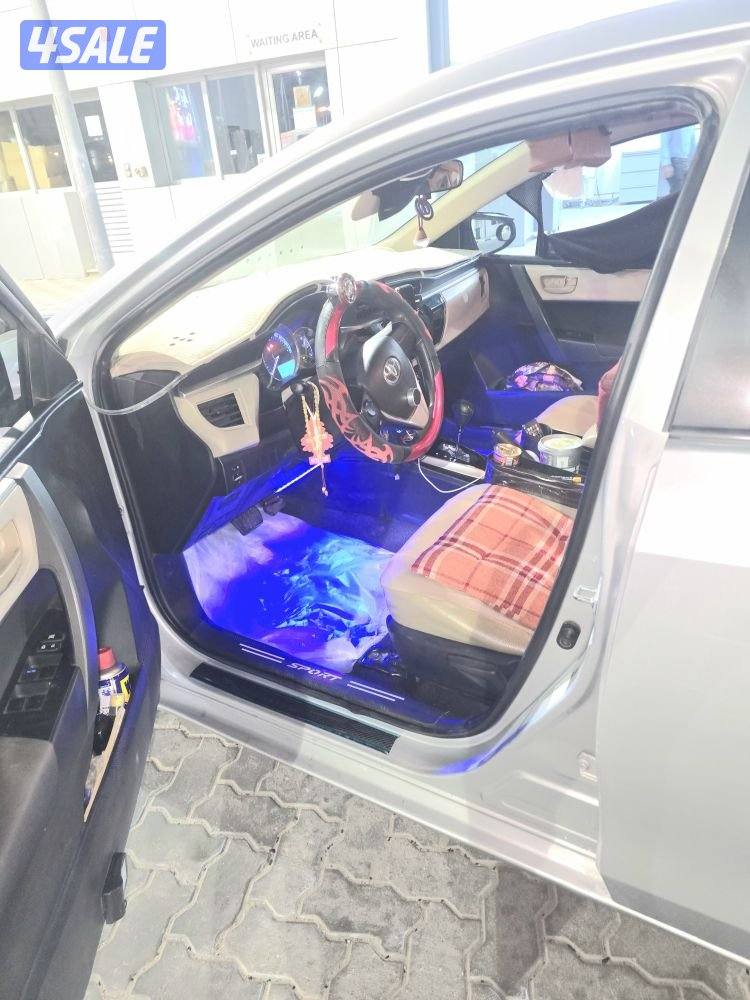 تويوتا كورولا موديل 2016 فئة XLI شرط الفحص قير وماكينة وشاصي12