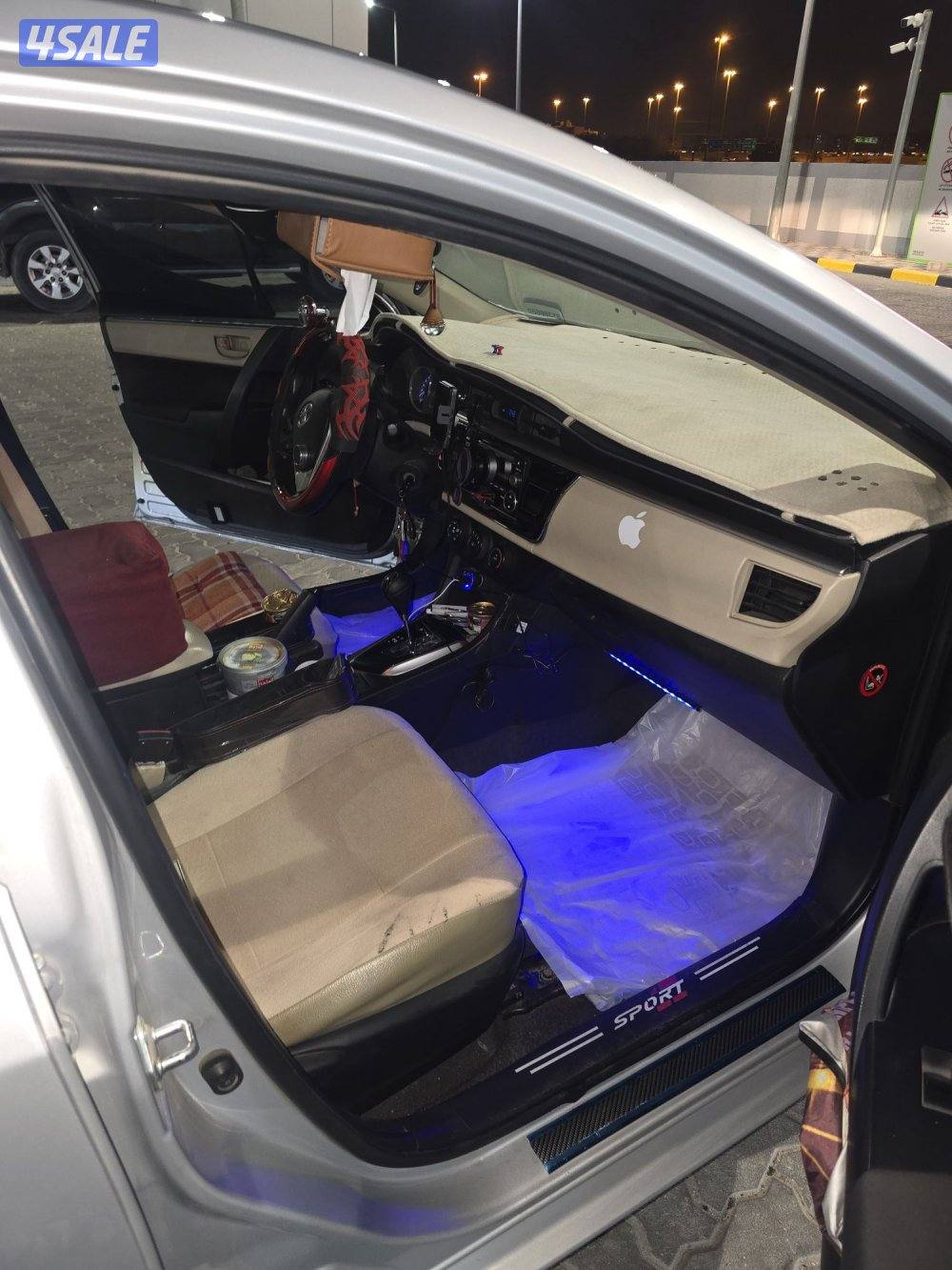 تويوتا كورولا موديل 2016 فئة XLI شرط الفحص قير وماكينة وشاصي13