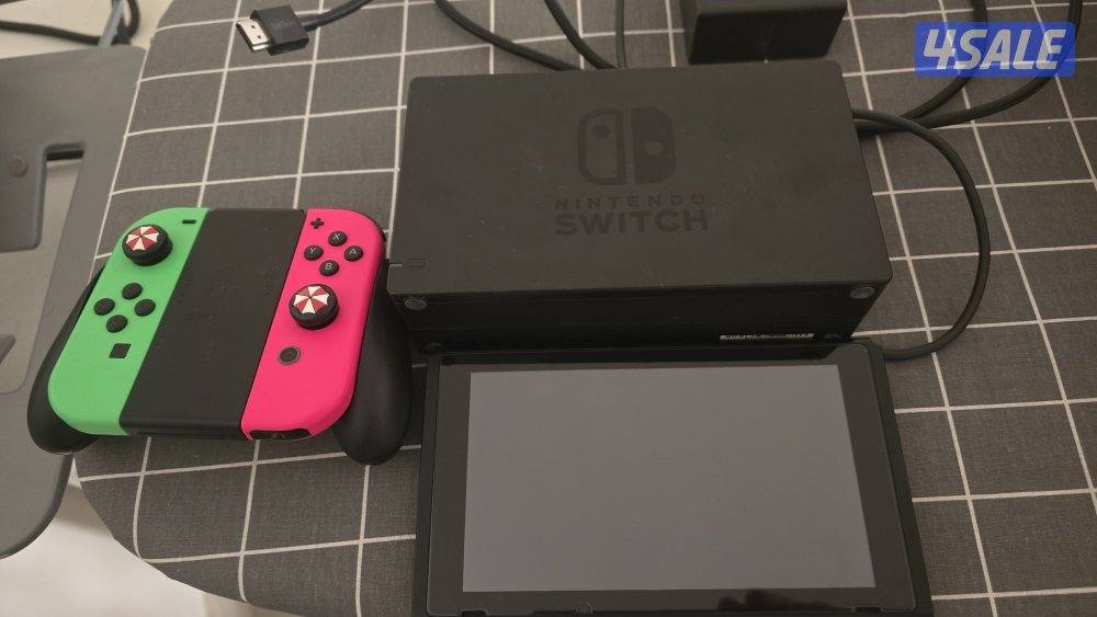 للبيع نينتندو سويتش مع 100 لعبه0