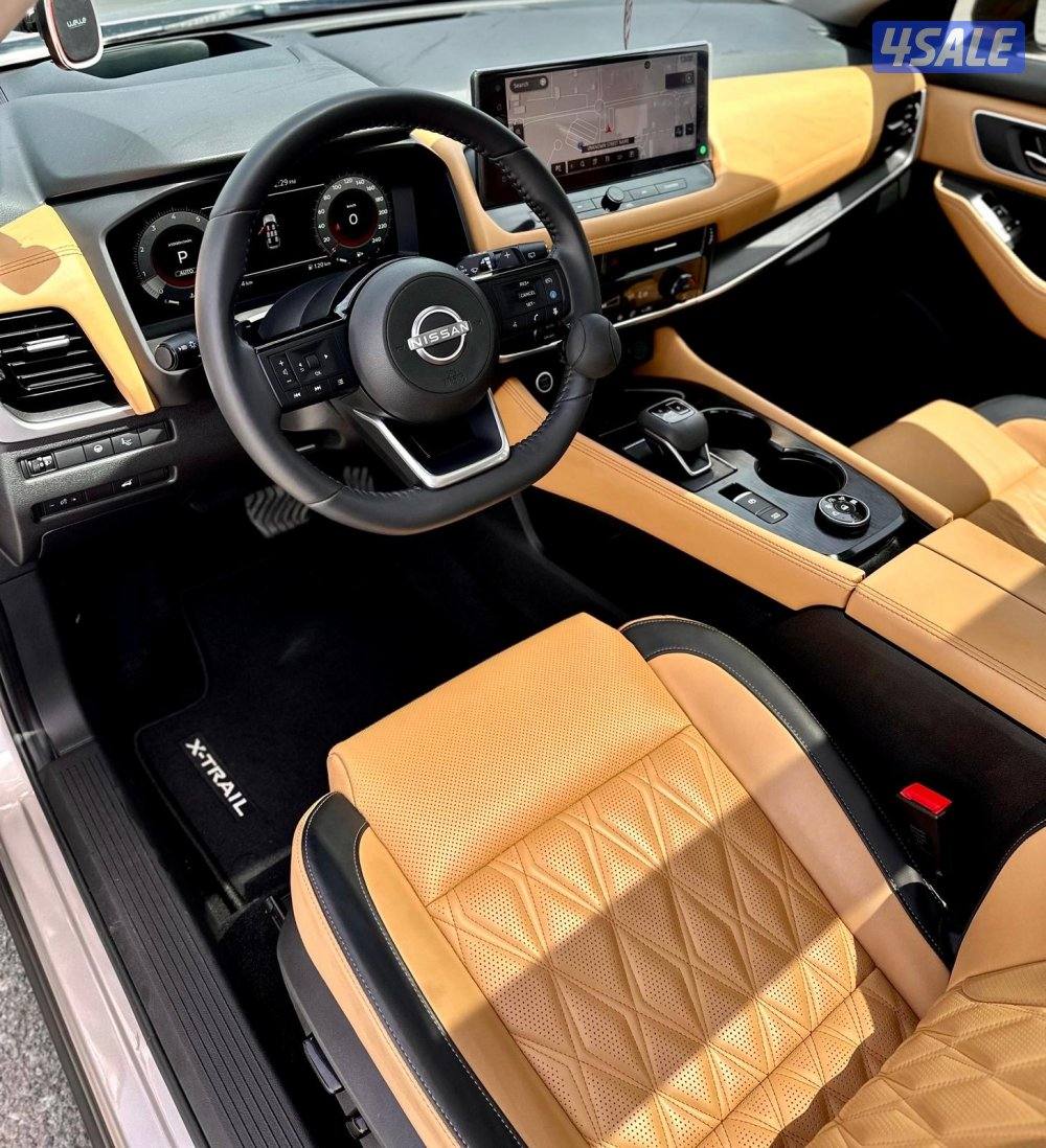 نيسان اكس تريل 2024 كامل المواصفات الدرجهالاولي تخت الكفاله صبغ وكاله6