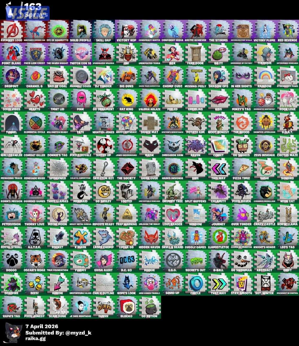 حساب فورت نايت بنت الطيارة 🔥🔥8