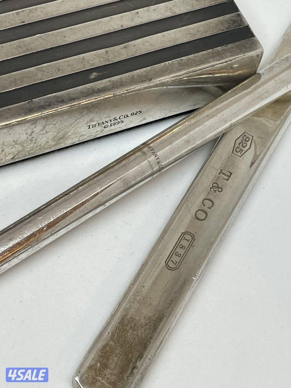 قطع مكتبية ماركة تيفاني أند كو فضة4
