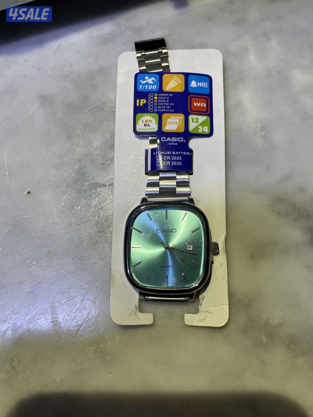 ساعات كاسيو اصلية بتصميم انيق و كلاسيكي و ألوان مميزة.2