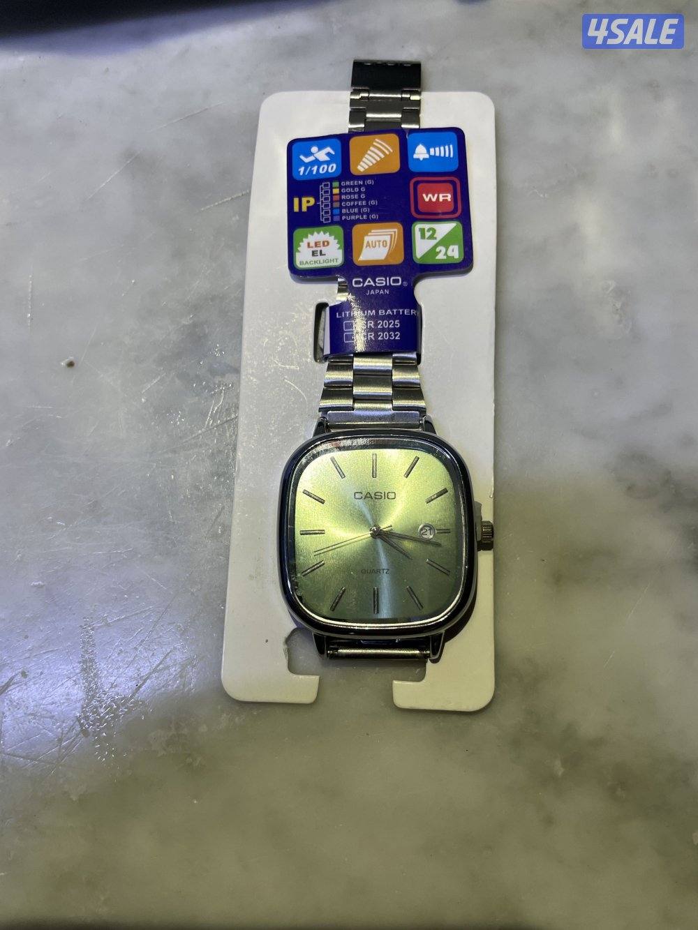 ساعات كاسيو اصلية بتصميم انيق و كلاسيكي و ألوان مميزة.3