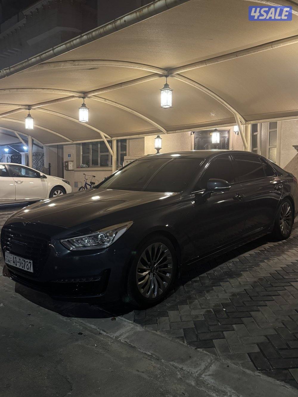 للبيع جنسس g90 سيرفس وكاله شرط الفحص قير مكينه شاصي,ممشى790007