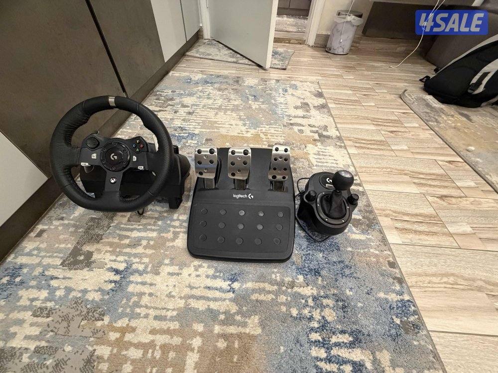 سكان للبيسي و الإكس بوكس مع القير والدواسات Logitech G9200