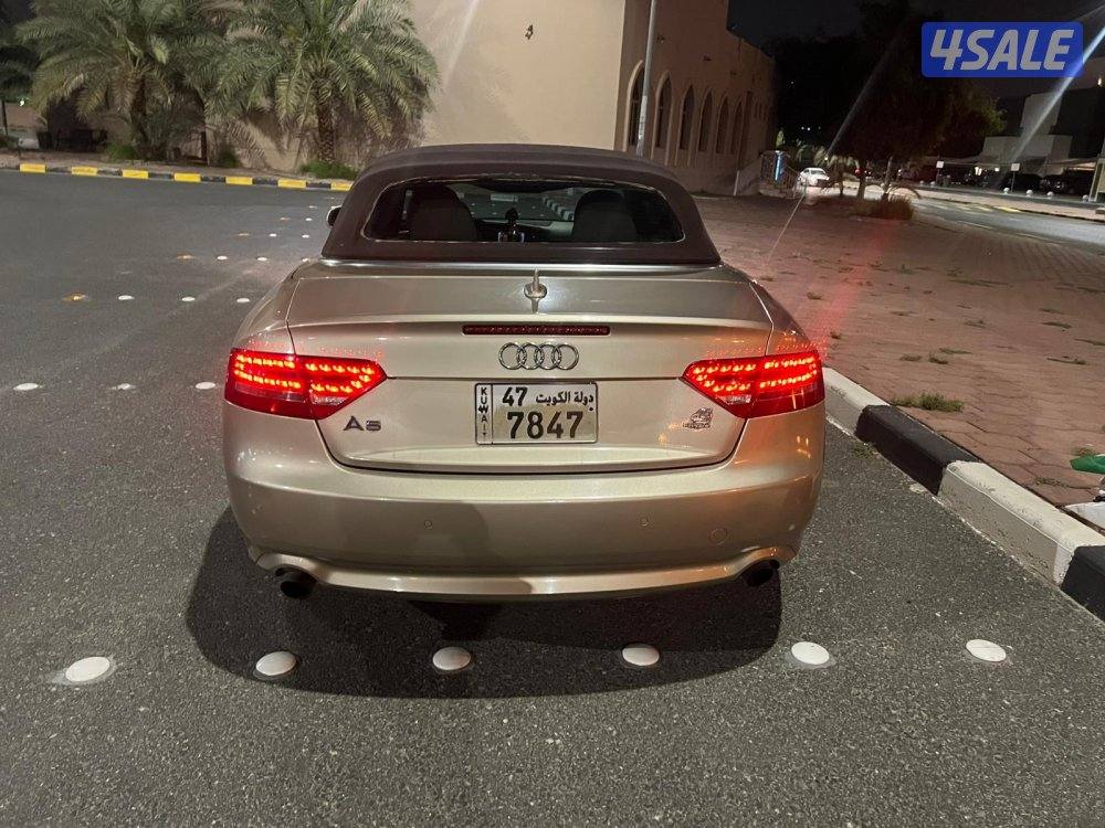 للبيع أودي كشف فل أوبشن اللون الخارجي ذهبي و الداخلي بيج شرط الفحص1