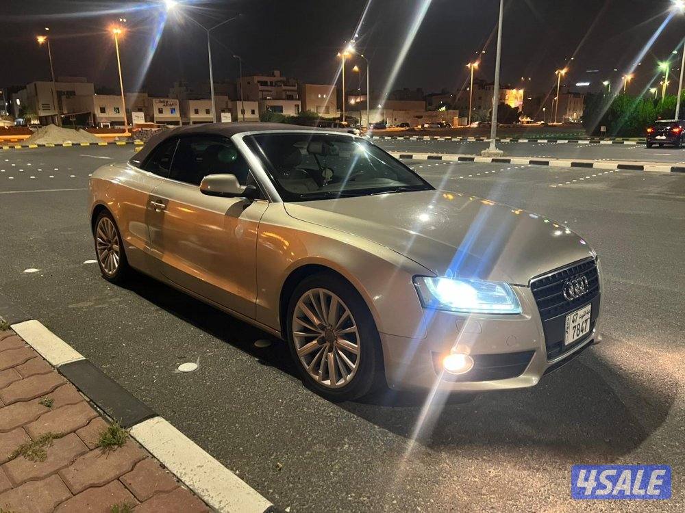 للبيع أودي كشف فل أوبشن اللون الخارجي ذهبي و الداخلي بيج شرط الفحص7