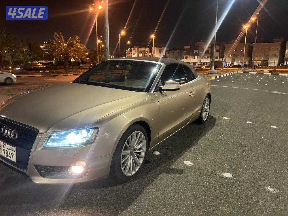 للبيع أودي كشف فل أوبشن اللون الخارجي ذهبي و الداخلي بيج شرط الفحص8