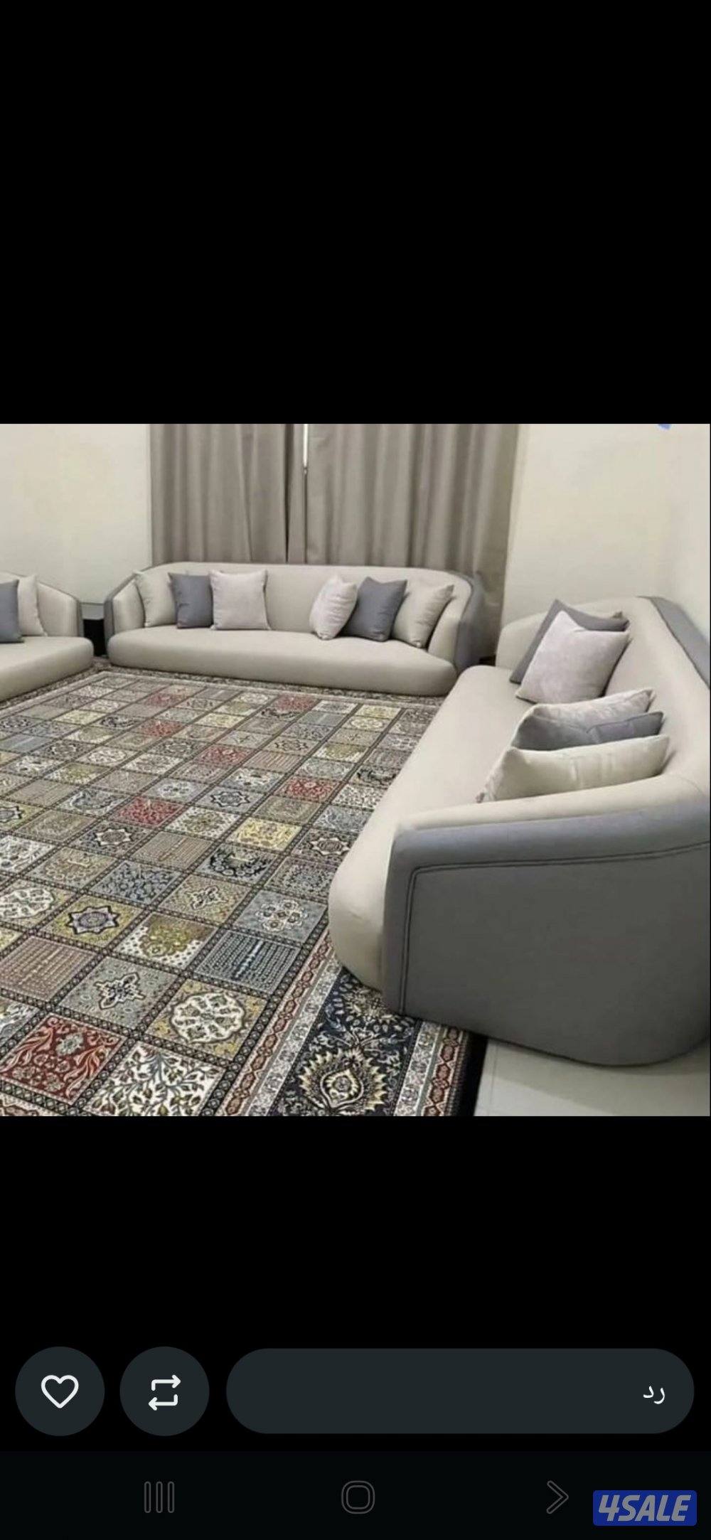 تفصال وتنجيد الكنب والديوانيات مع تفصال جميع انواع الستائر0