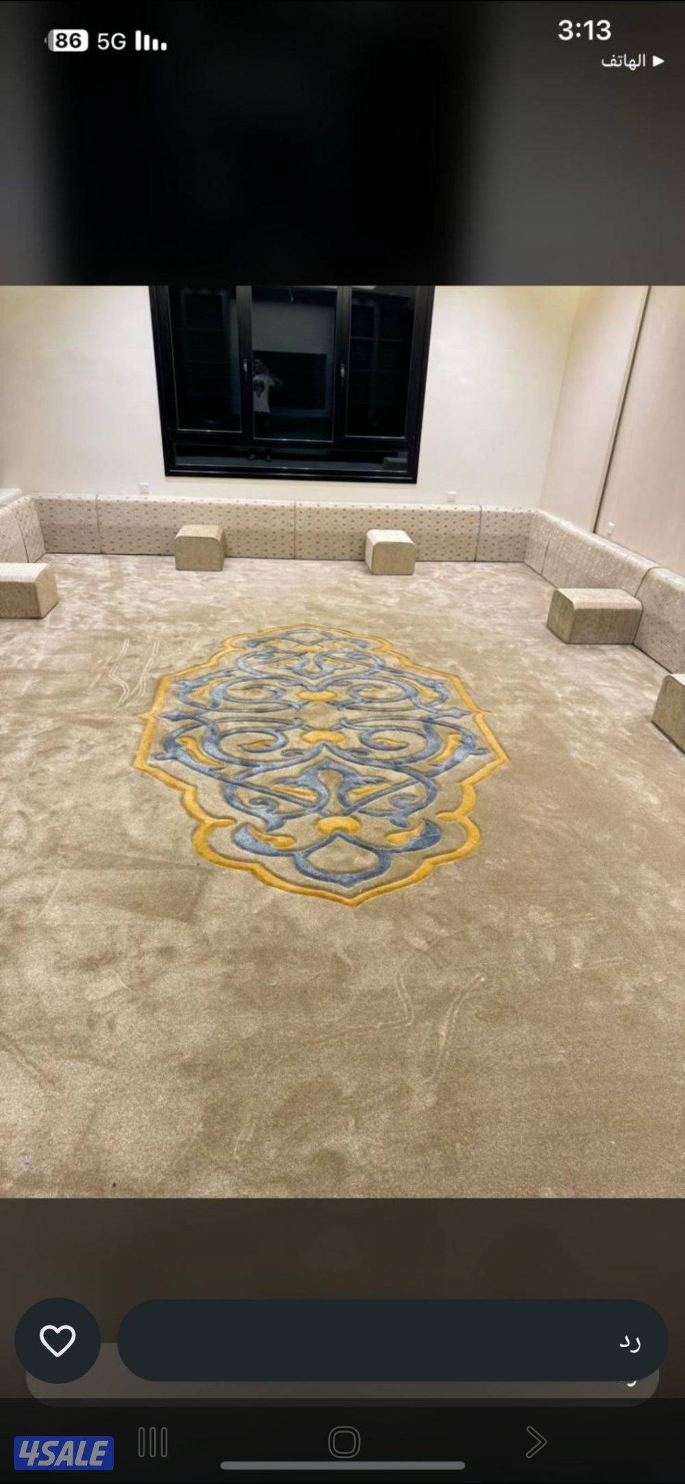 تفصال وتنجيد الكنب والديوانيات مع تفصال جميع انواع الستائر2