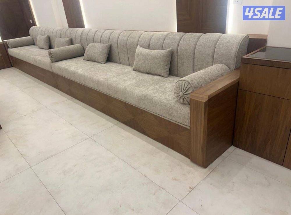 تفصال وتنجيد الكنب والديوانيات مع تفصال جميع انواع الستائر5