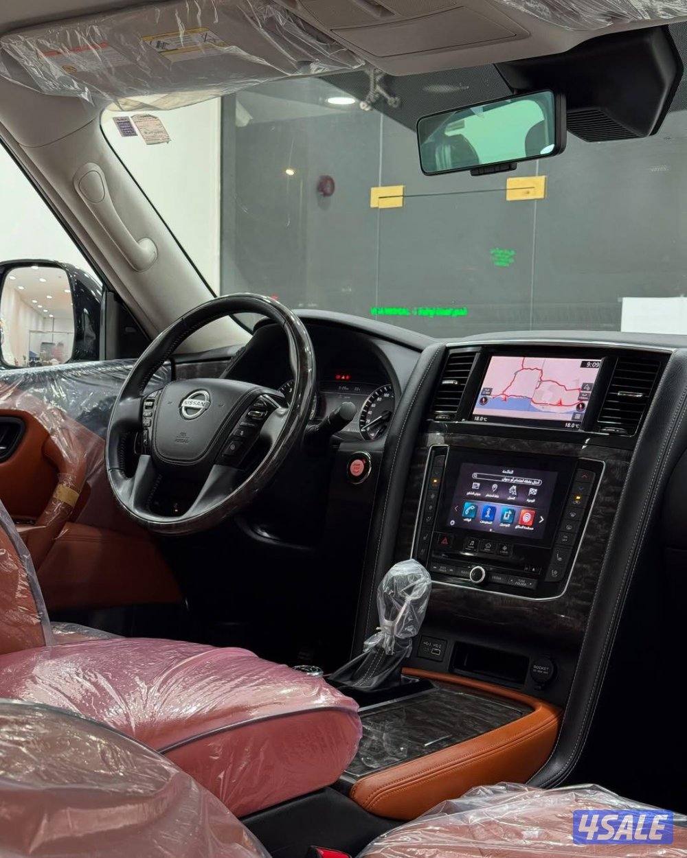 نيسان باترول بلاتينيوم 2021 V8 وكالة البحرين جاهزة للتصدير مع التخليص11