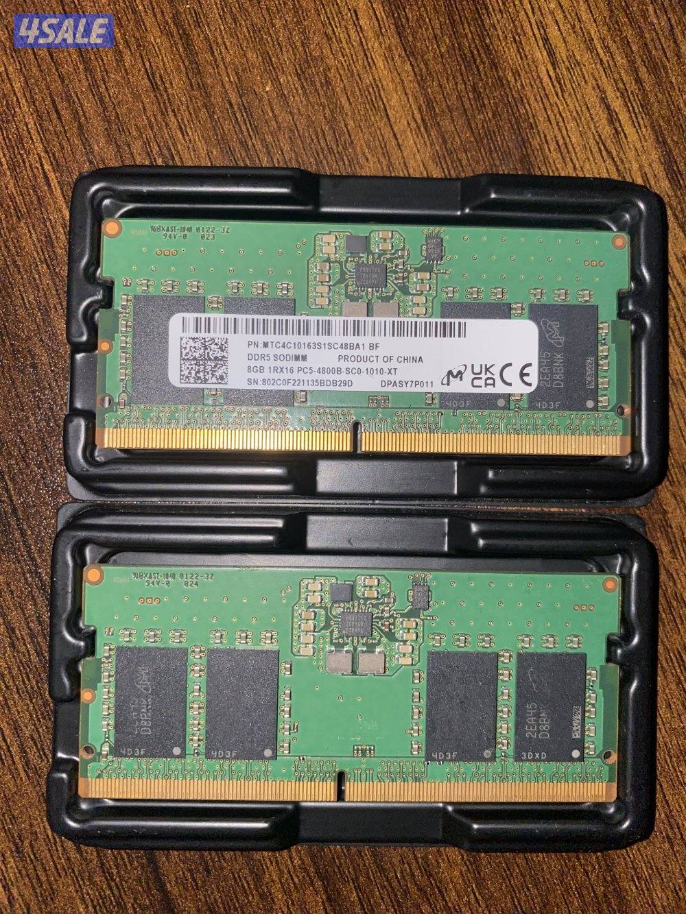 للبيع رامين 8gb المجموع 16gb0